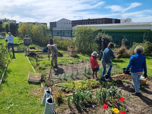 Chantier participatif &agrave; la ferme Beaurepaire