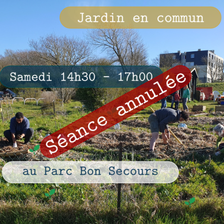 Jardin en commun - ANNULE