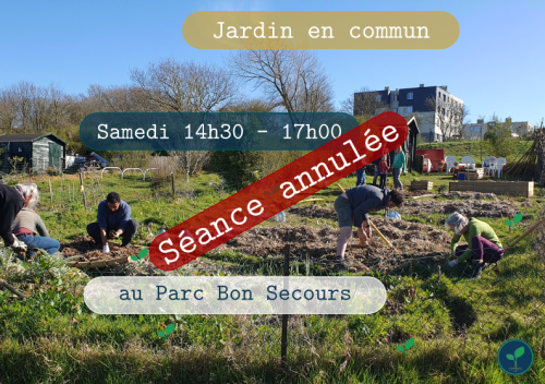 Jardin en commun - ANNULE